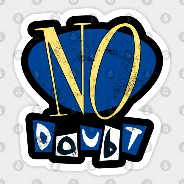 Vintage No Doubt Sticker by Honocoroko